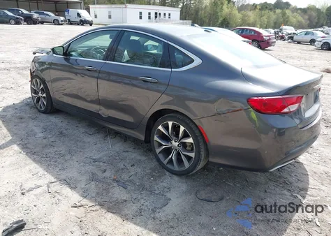 2015 Chrysler 200 C from USA, damaged, VIN 1C3CCCCG9FN686747
